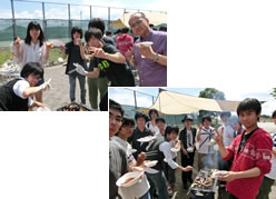 学生と学科教員との交流の場